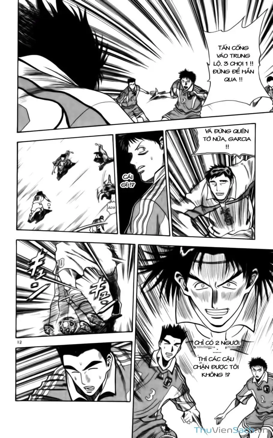 Truyện Tranh Vũ Điệu Trên Sân Cỏ - Fantasista trang 2