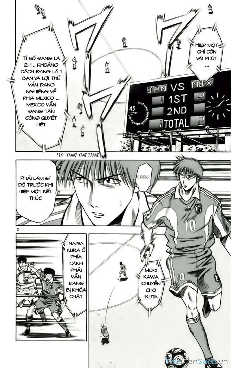 Truyện Tranh Vũ Điệu Trên Sân Cỏ - Fantasista trang 2