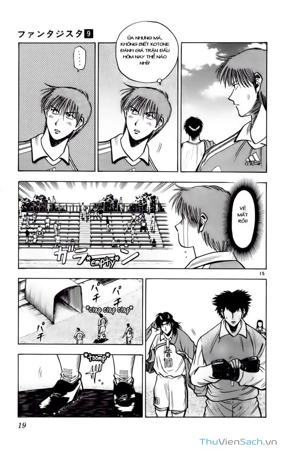 Truyện Tranh Vũ Điệu Trên Sân Cỏ - Fantasista trang 2