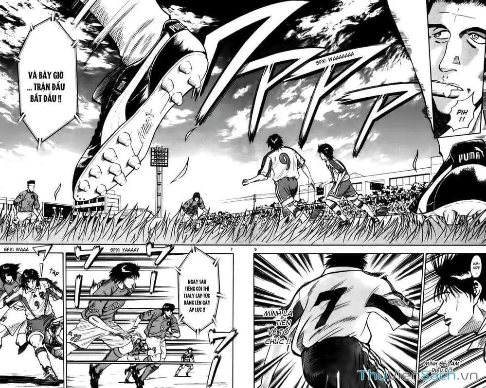 Truyện Tranh Vũ Điệu Trên Sân Cỏ - Fantasista trang 2