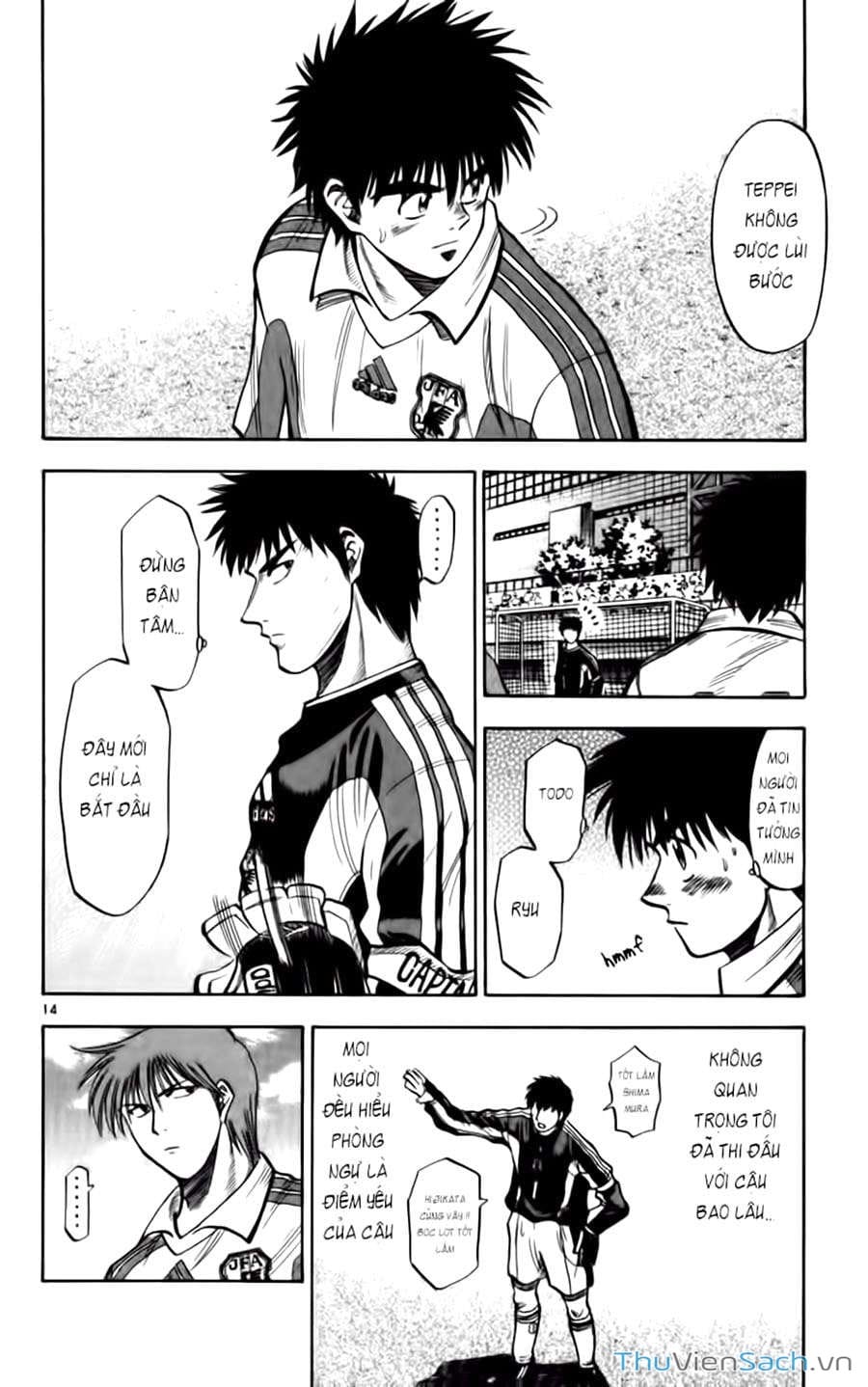 Truyện Tranh Vũ Điệu Trên Sân Cỏ - Fantasista trang 2