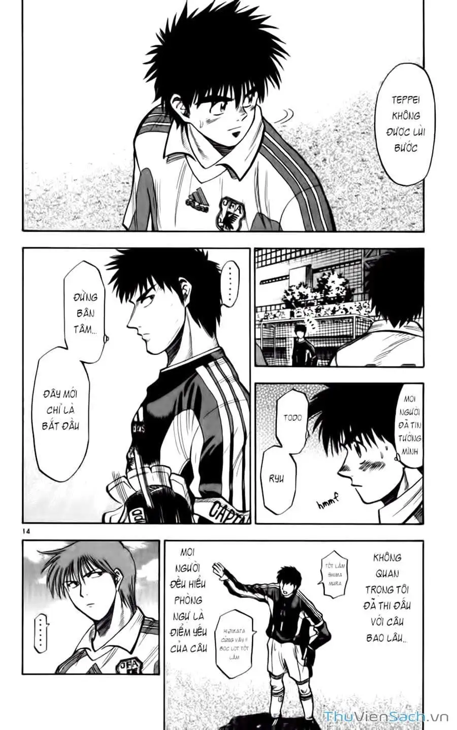 Truyện Tranh Vũ Điệu Trên Sân Cỏ - Fantasista trang 2