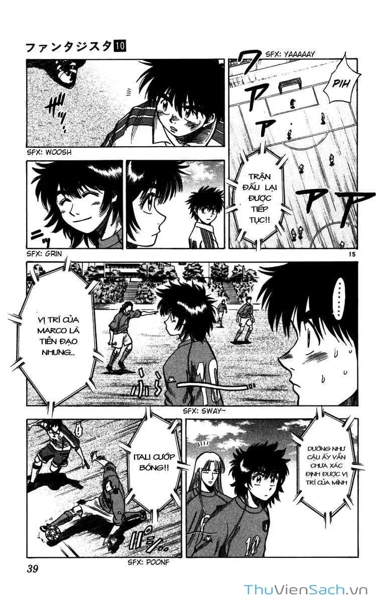 Truyện Tranh Vũ Điệu Trên Sân Cỏ - Fantasista trang 2