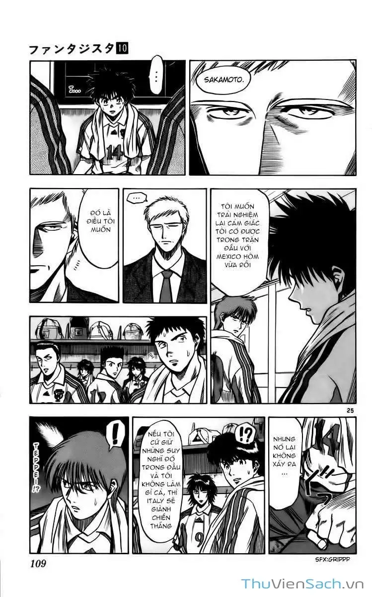 Truyện Tranh Vũ Điệu Trên Sân Cỏ - Fantasista trang 2