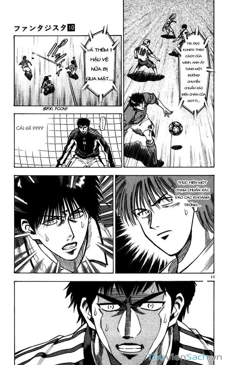 Truyện Tranh Vũ Điệu Trên Sân Cỏ - Fantasista trang 2