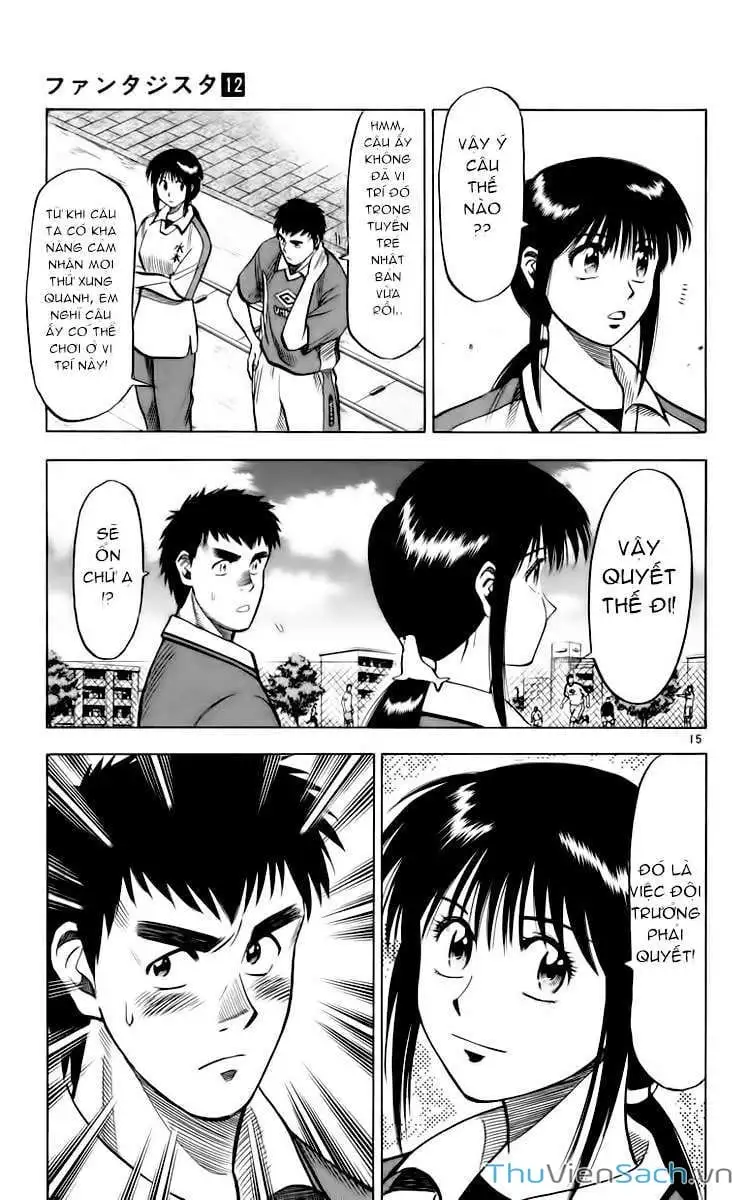 Truyện Tranh Vũ Điệu Trên Sân Cỏ - Fantasista trang 2