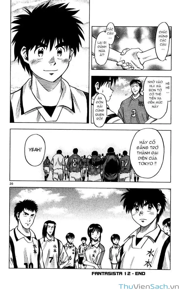 Truyện Tranh Vũ Điệu Trên Sân Cỏ - Fantasista trang 2