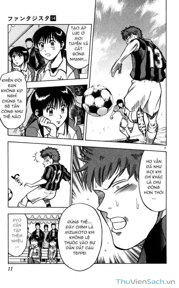 Truyện Tranh Vũ Điệu Trên Sân Cỏ - Fantasista trang 2