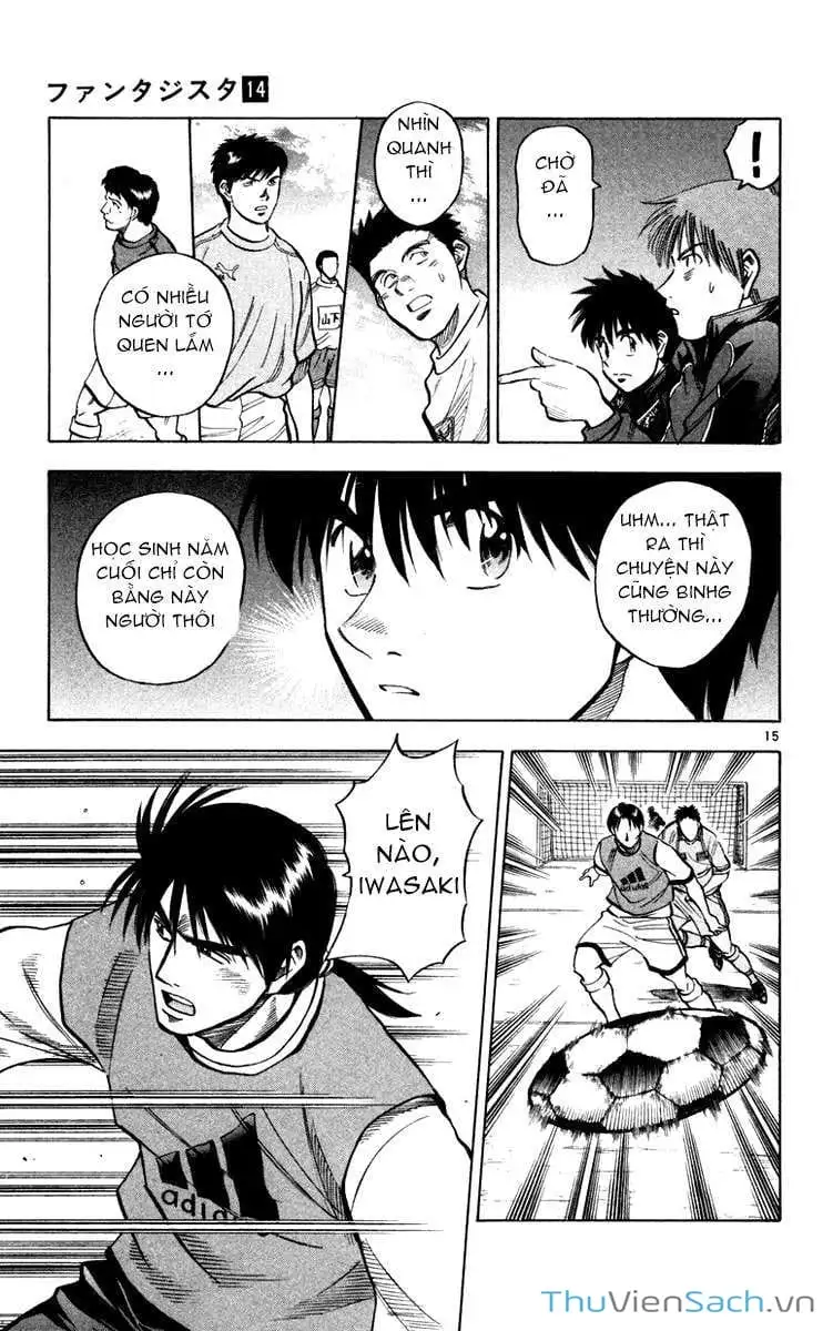 Truyện Tranh Vũ Điệu Trên Sân Cỏ - Fantasista trang 2