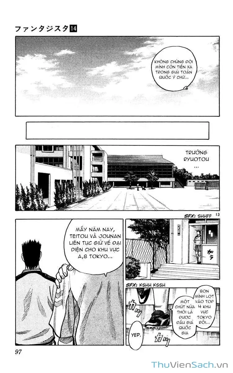 Truyện Tranh Vũ Điệu Trên Sân Cỏ - Fantasista trang 2