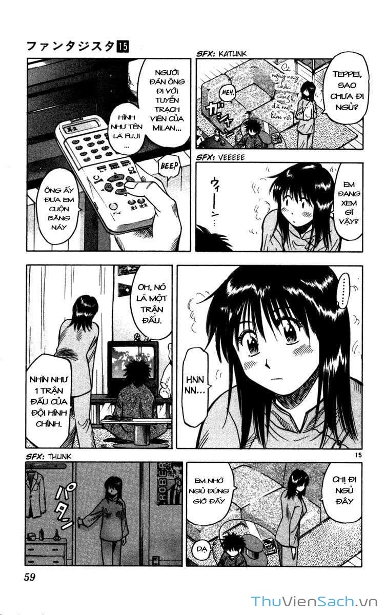 Truyện Tranh Vũ Điệu Trên Sân Cỏ - Fantasista trang 2