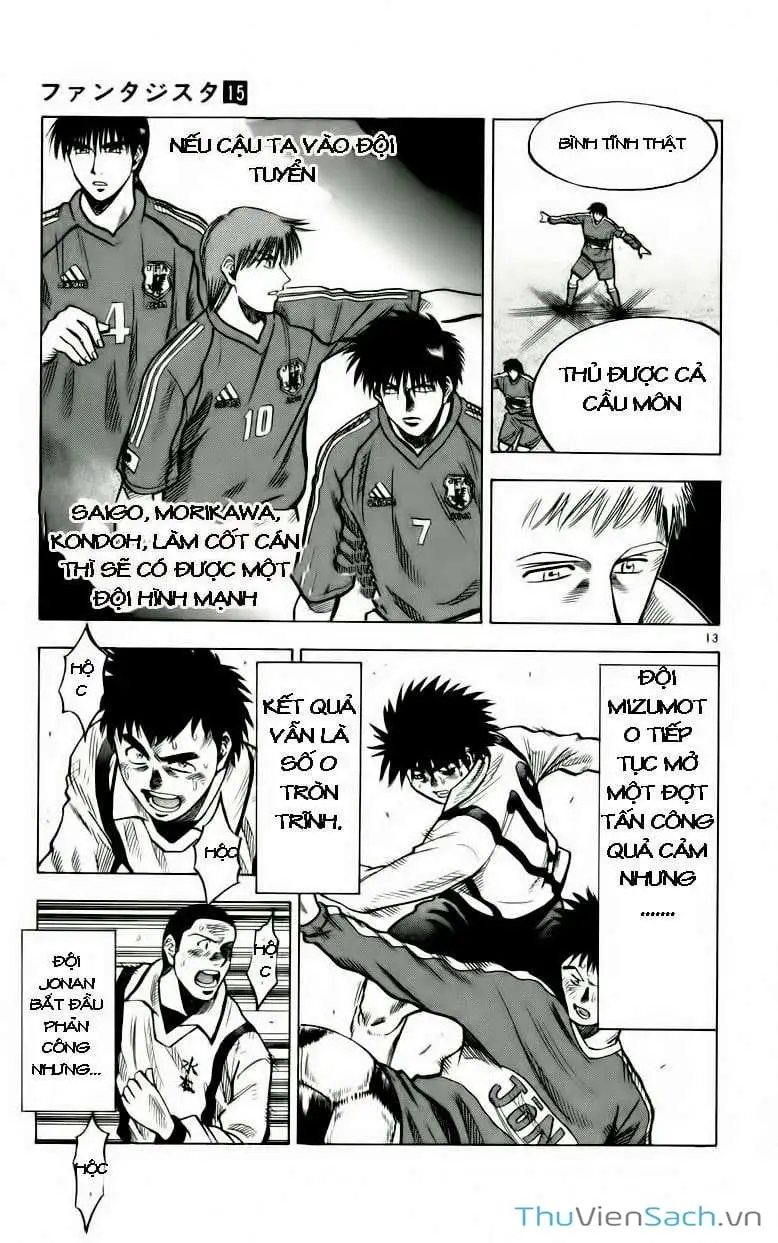 Truyện Tranh Vũ Điệu Trên Sân Cỏ - Fantasista trang 2