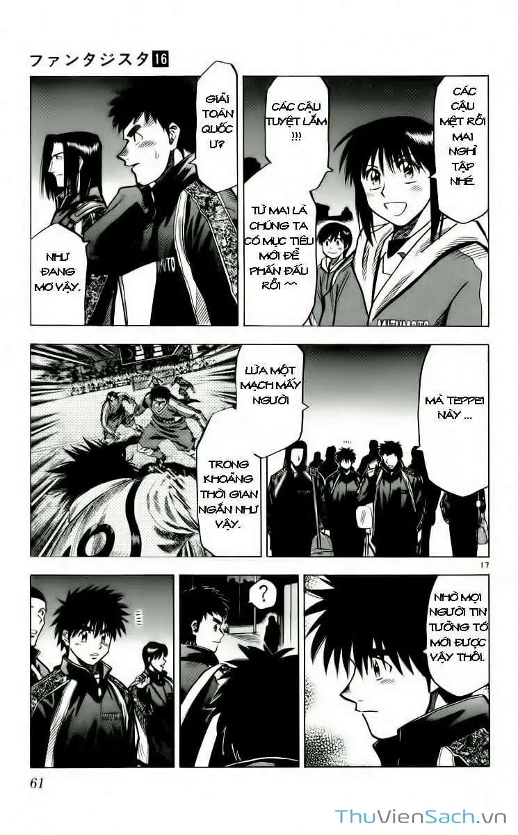 Truyện Tranh Vũ Điệu Trên Sân Cỏ - Fantasista trang 2