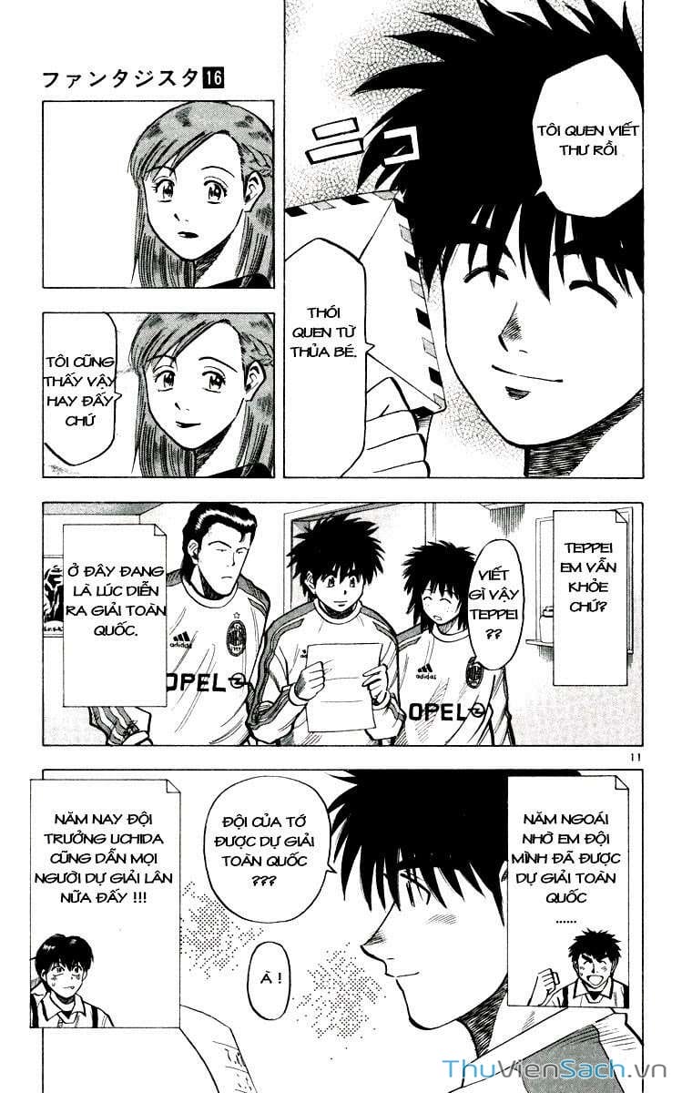 Truyện Tranh Vũ Điệu Trên Sân Cỏ - Fantasista trang 2