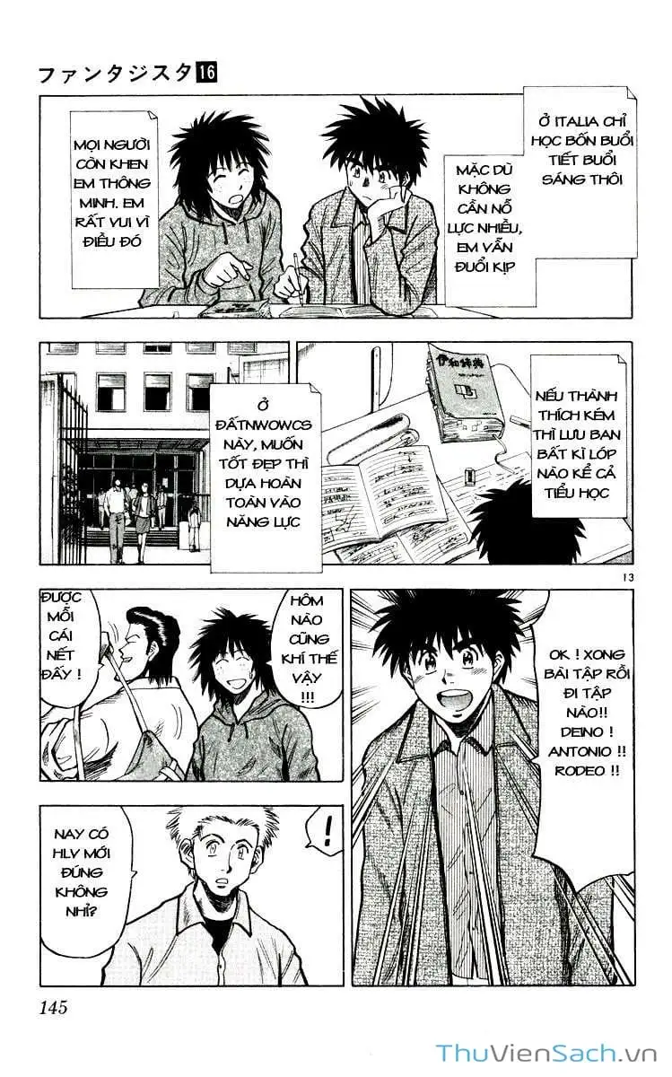 Truyện Tranh Vũ Điệu Trên Sân Cỏ - Fantasista trang 2