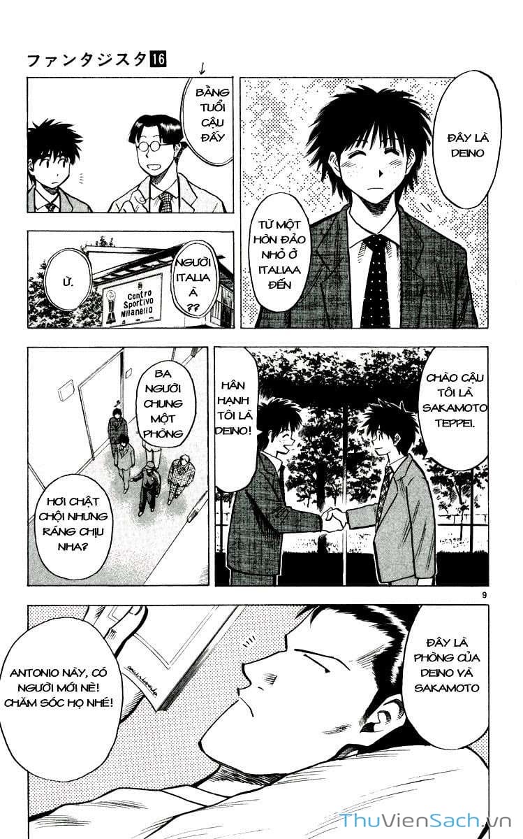 Truyện Tranh Vũ Điệu Trên Sân Cỏ - Fantasista trang 2