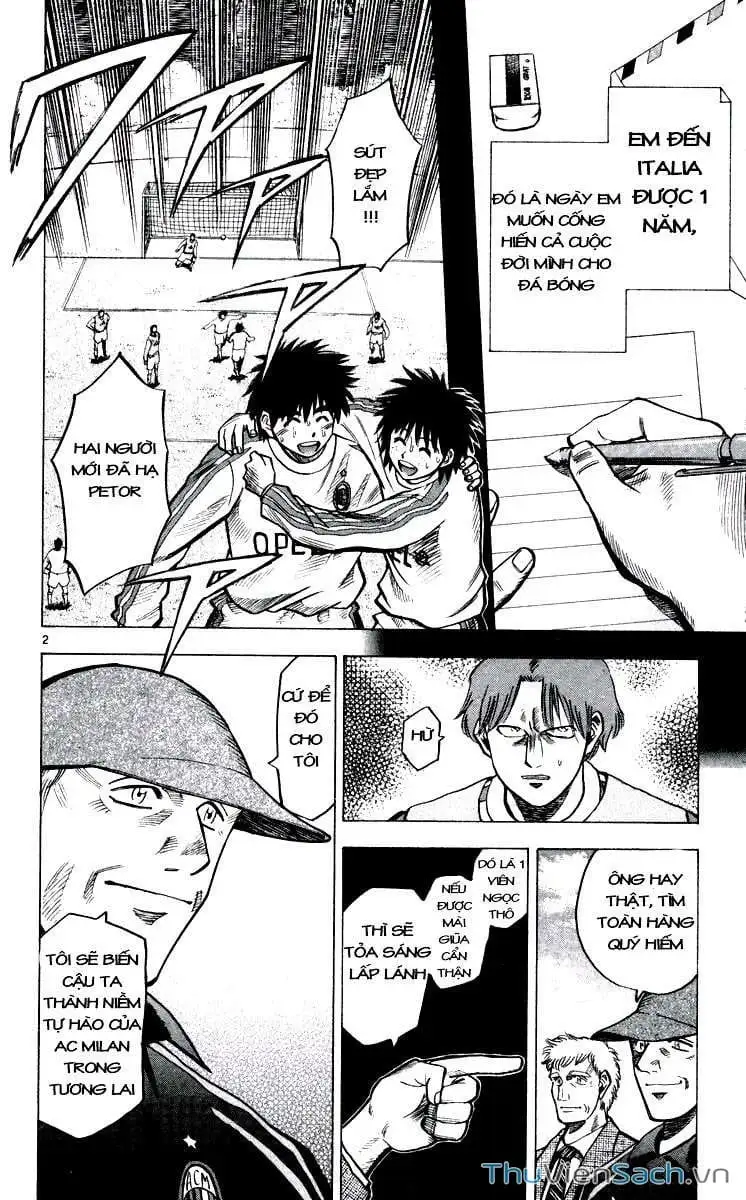 Truyện Tranh Vũ Điệu Trên Sân Cỏ - Fantasista trang 2