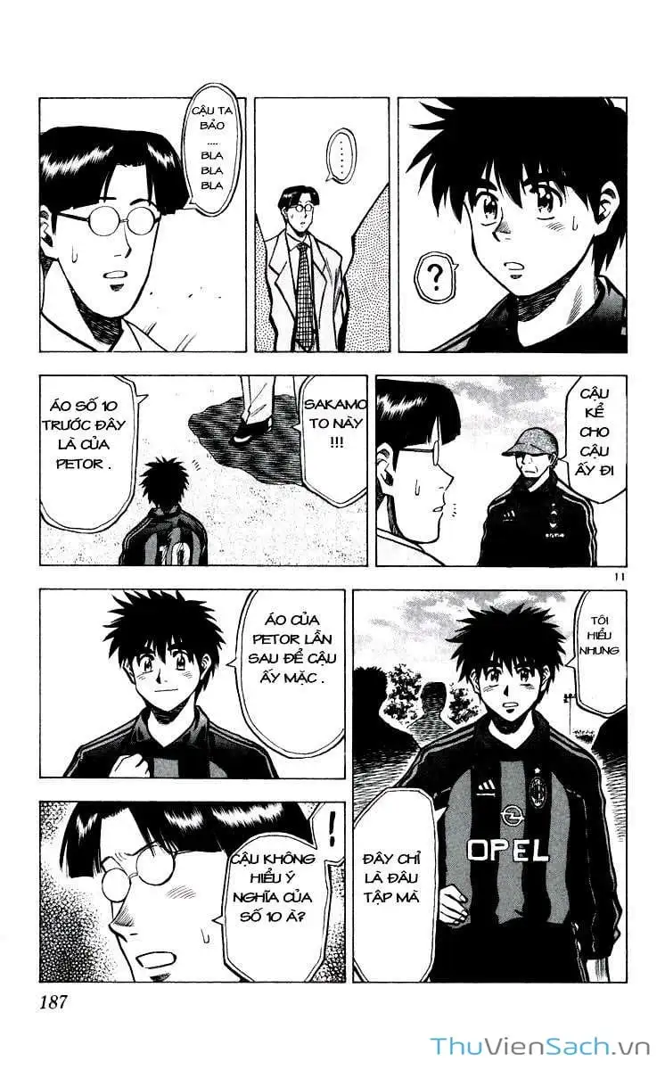 Truyện Tranh Vũ Điệu Trên Sân Cỏ - Fantasista trang 2