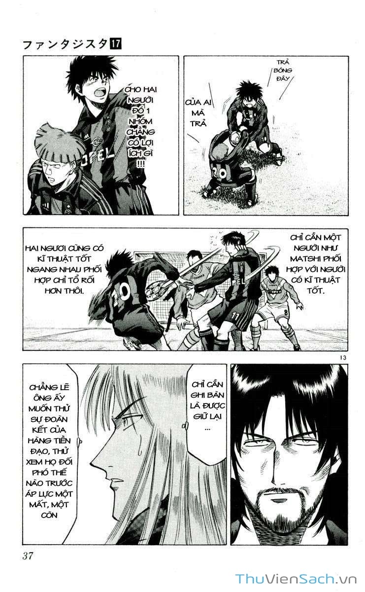 Truyện Tranh Vũ Điệu Trên Sân Cỏ - Fantasista trang 2