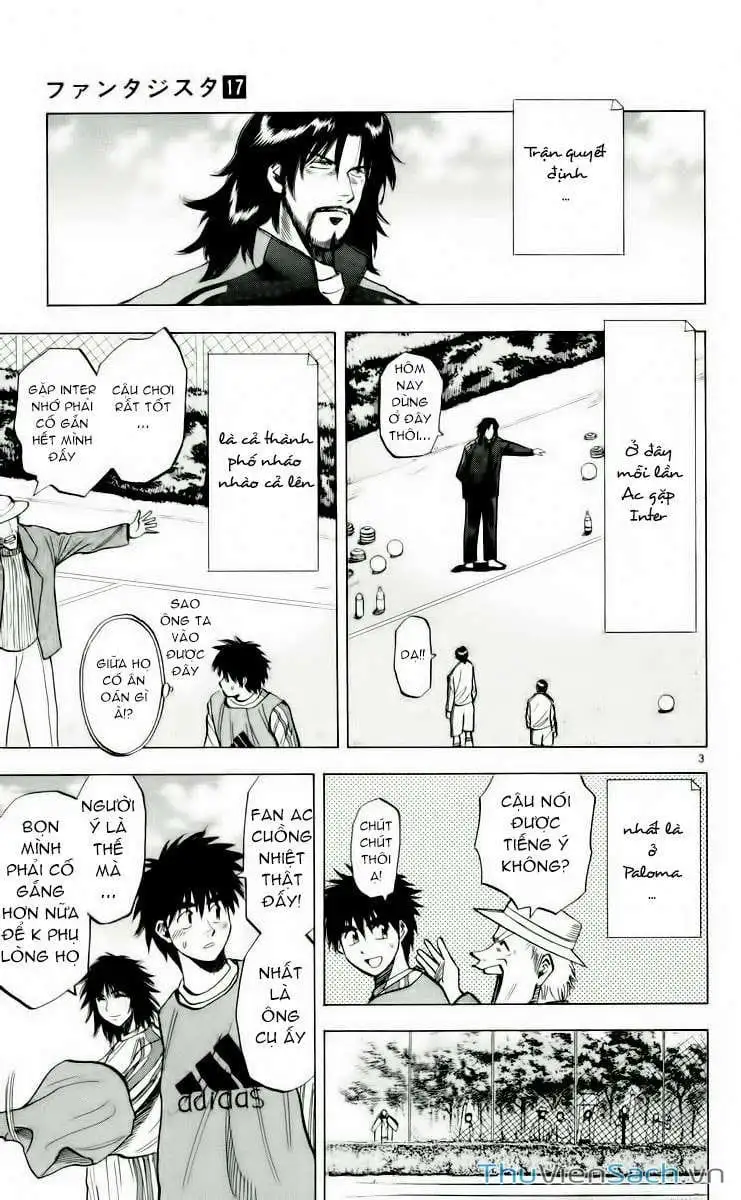 Truyện Tranh Vũ Điệu Trên Sân Cỏ - Fantasista trang 2