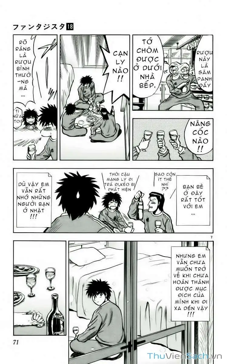 Truyện Tranh Vũ Điệu Trên Sân Cỏ - Fantasista trang 2