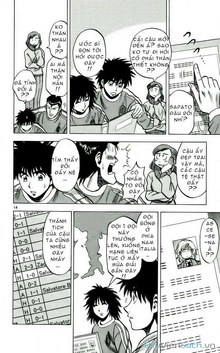 Truyện Tranh Vũ Điệu Trên Sân Cỏ - Fantasista trang 2