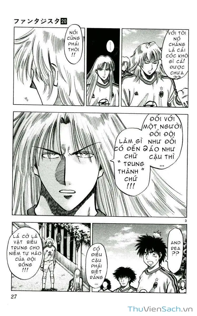 Truyện Tranh Vũ Điệu Trên Sân Cỏ - Fantasista trang 2