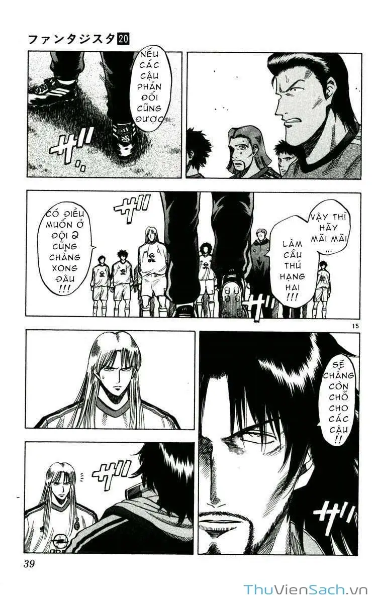 Truyện Tranh Vũ Điệu Trên Sân Cỏ - Fantasista trang 2