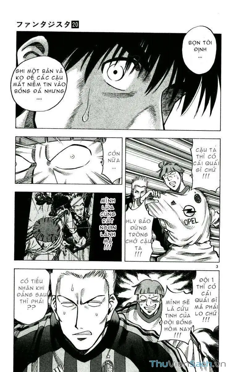 Truyện Tranh Vũ Điệu Trên Sân Cỏ - Fantasista trang 2