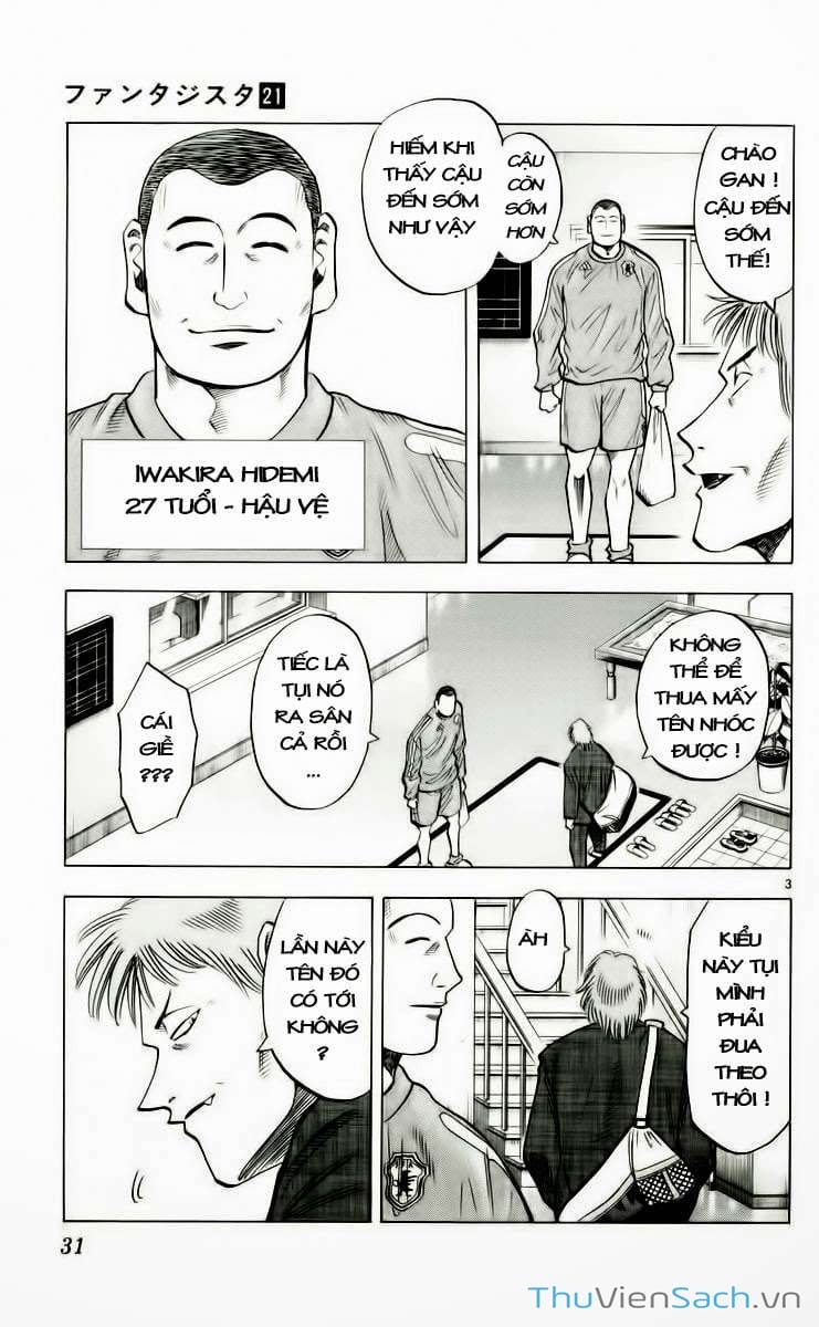 Truyện Tranh Vũ Điệu Trên Sân Cỏ - Fantasista trang 2