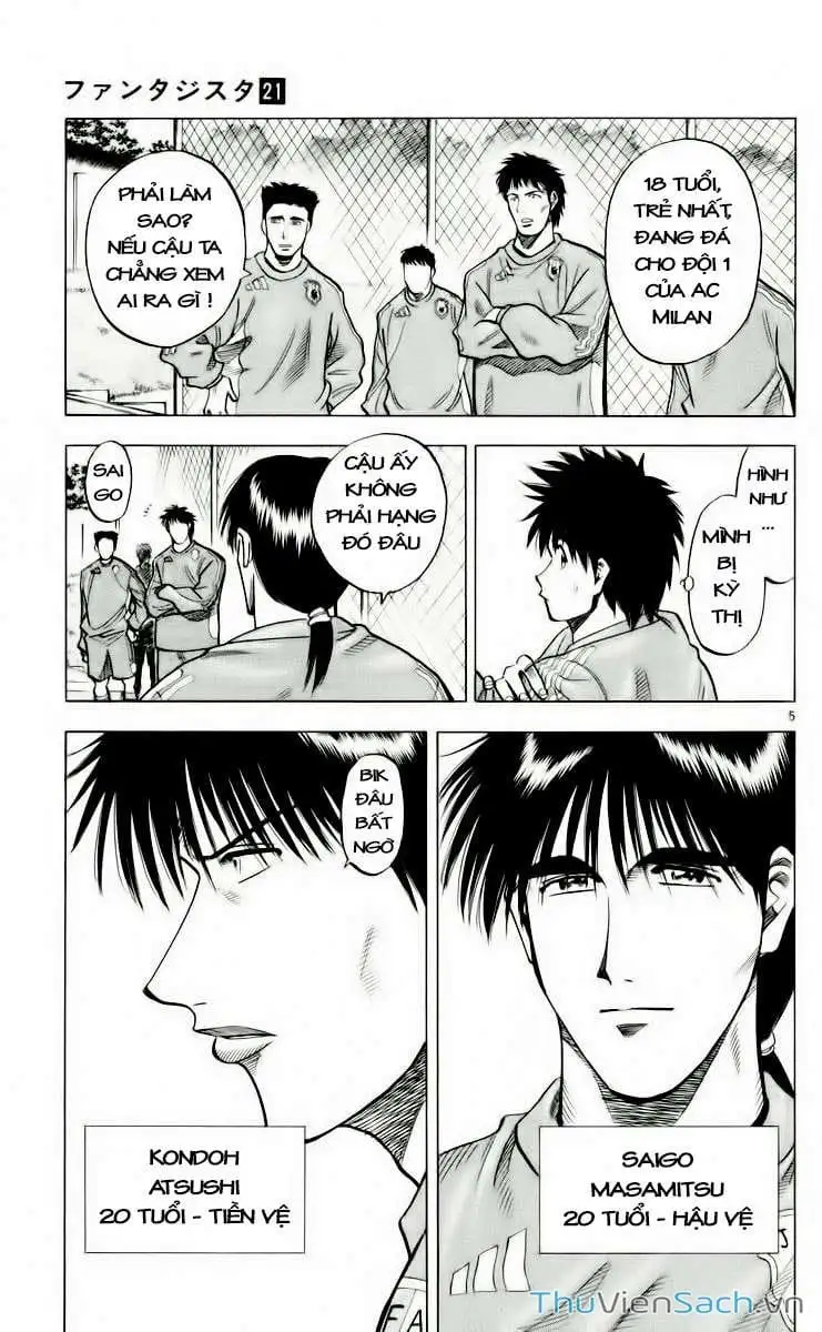 Truyện Tranh Vũ Điệu Trên Sân Cỏ - Fantasista trang 2