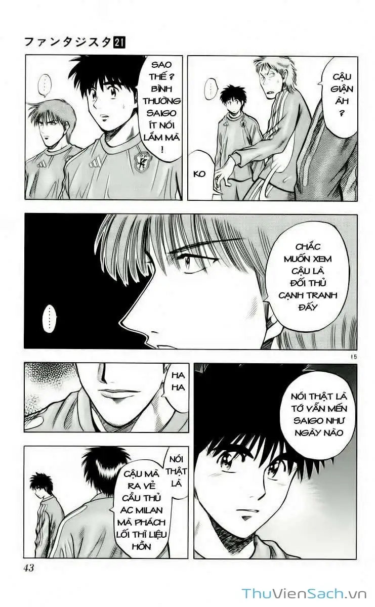 Truyện Tranh Vũ Điệu Trên Sân Cỏ - Fantasista trang 2