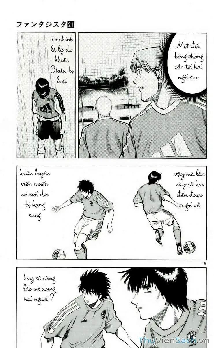 Truyện Tranh Vũ Điệu Trên Sân Cỏ - Fantasista trang 2