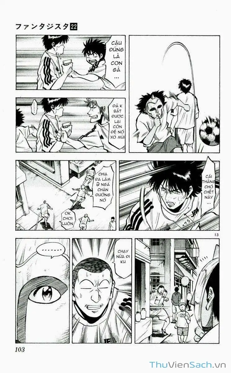 Truyện Tranh Vũ Điệu Trên Sân Cỏ - Fantasista trang 2