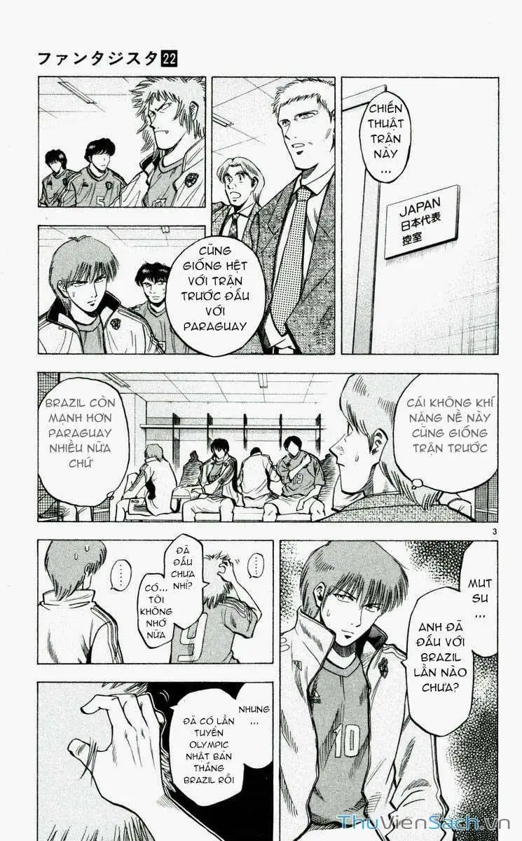 Truyện Tranh Vũ Điệu Trên Sân Cỏ - Fantasista trang 2