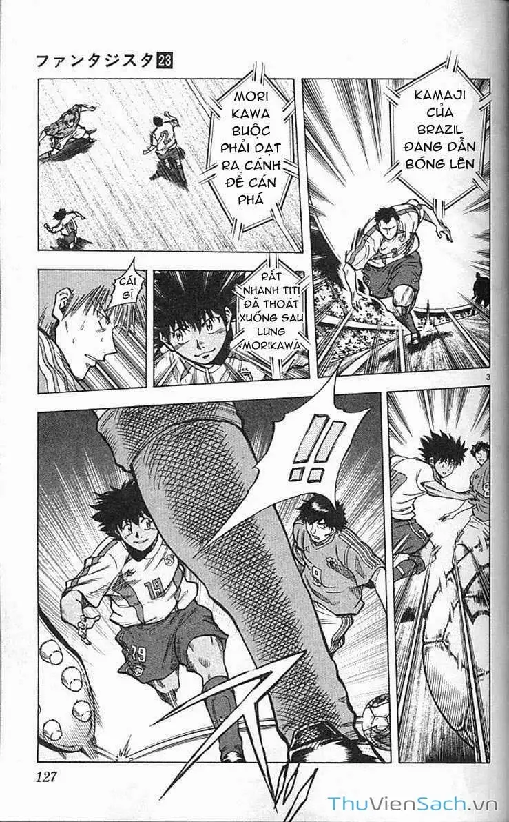 Truyện Tranh Vũ Điệu Trên Sân Cỏ - Fantasista trang 2