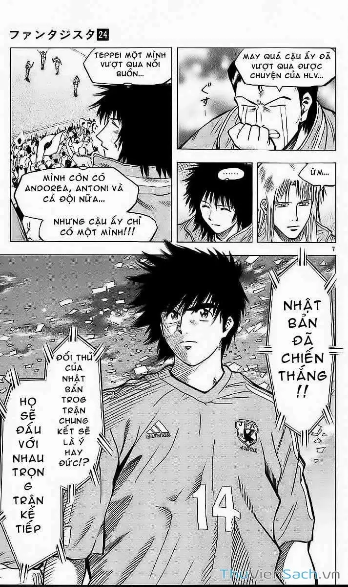 Truyện Tranh Vũ Điệu Trên Sân Cỏ - Fantasista trang 2