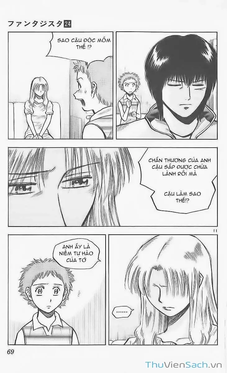 Truyện Tranh Vũ Điệu Trên Sân Cỏ - Fantasista trang 2