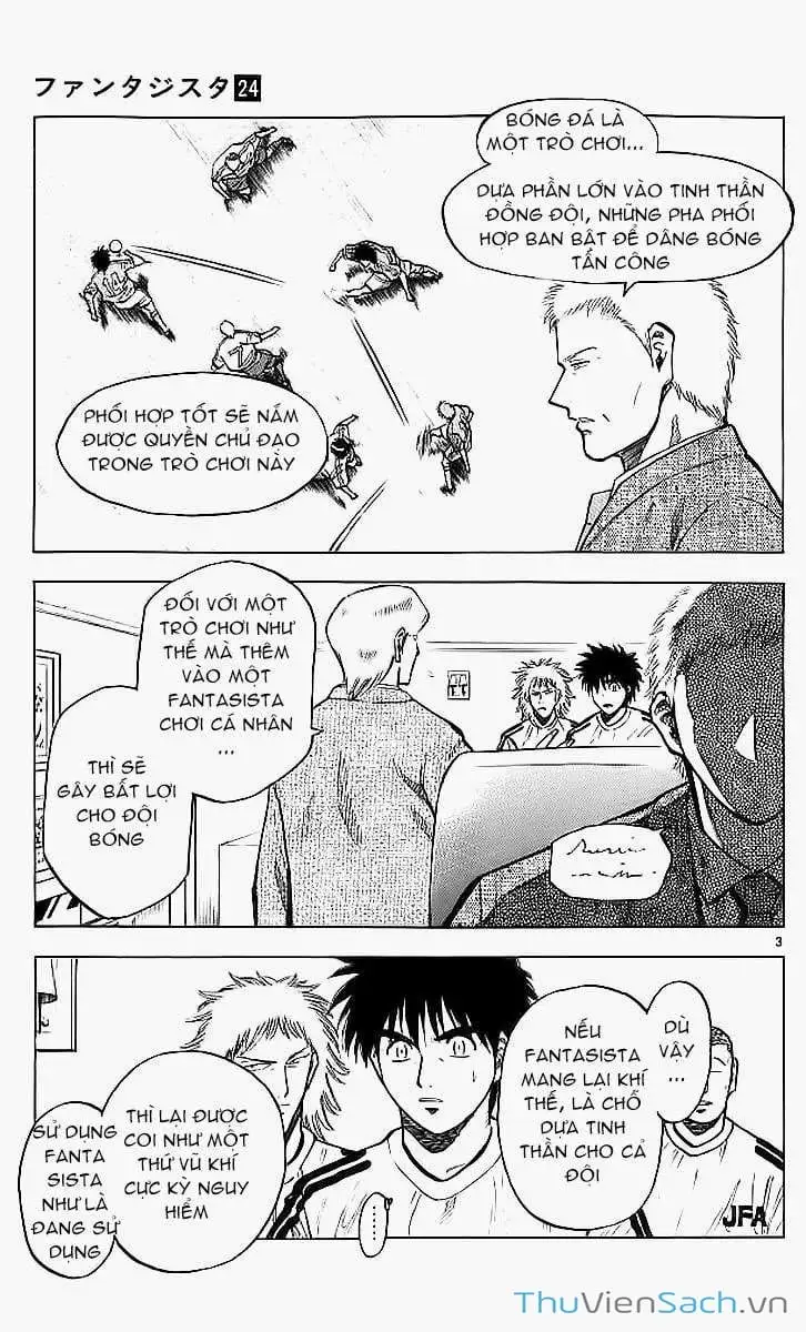 Truyện Tranh Vũ Điệu Trên Sân Cỏ - Fantasista trang 2