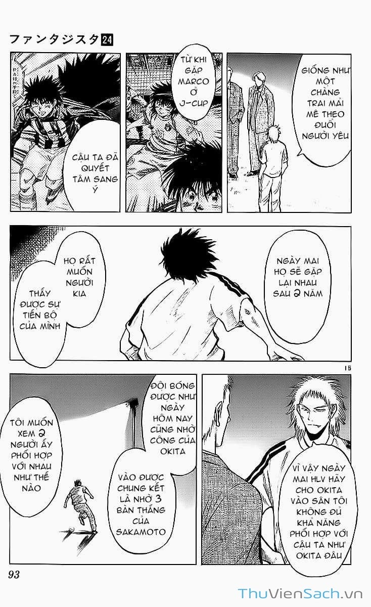 Truyện Tranh Vũ Điệu Trên Sân Cỏ - Fantasista trang 2