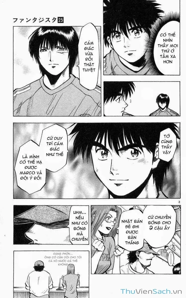 Truyện Tranh Vũ Điệu Trên Sân Cỏ - Fantasista trang 2