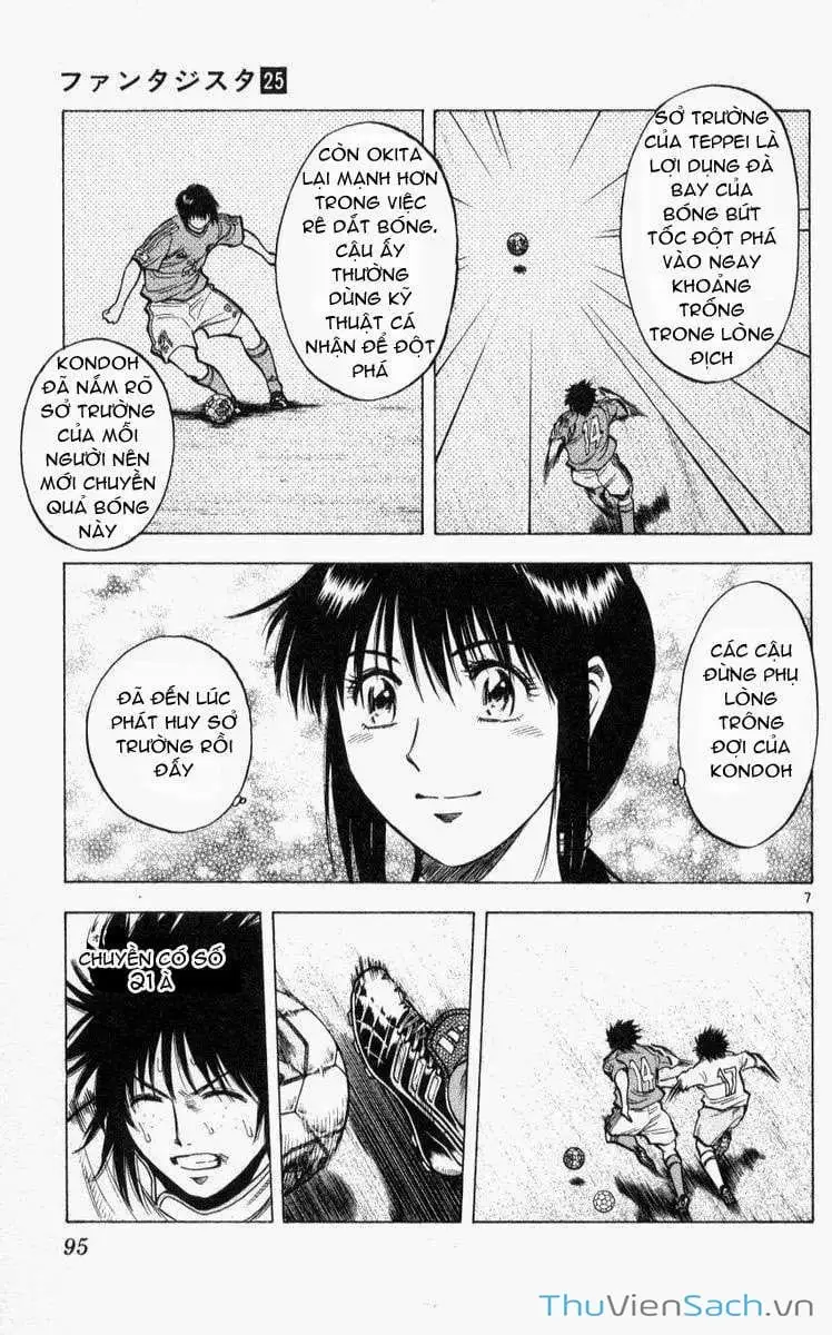 Truyện Tranh Vũ Điệu Trên Sân Cỏ - Fantasista trang 2