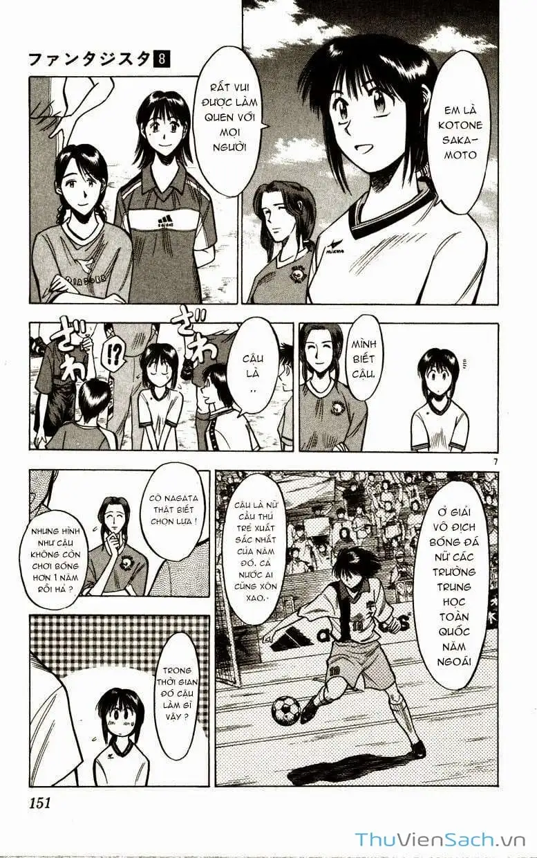 Truyện Tranh Vũ Điệu Trên Sân Cỏ - Fantasista trang 2