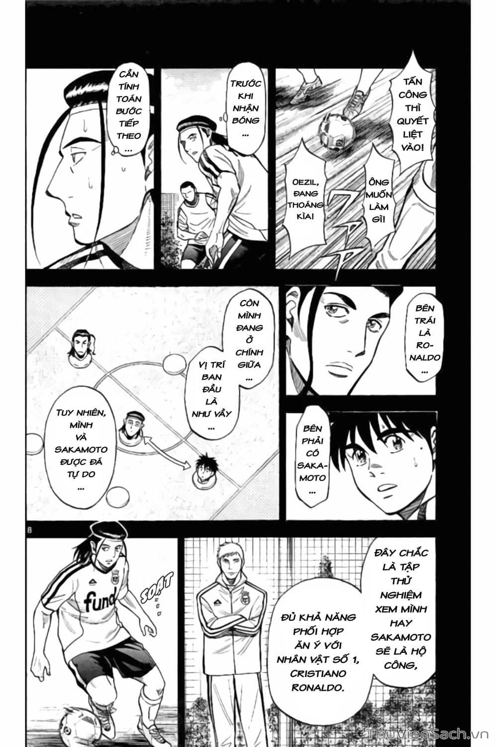 Truyện Tranh Vũ Điệu Trên Sân Cỏ - Fantasista Stella trang 2