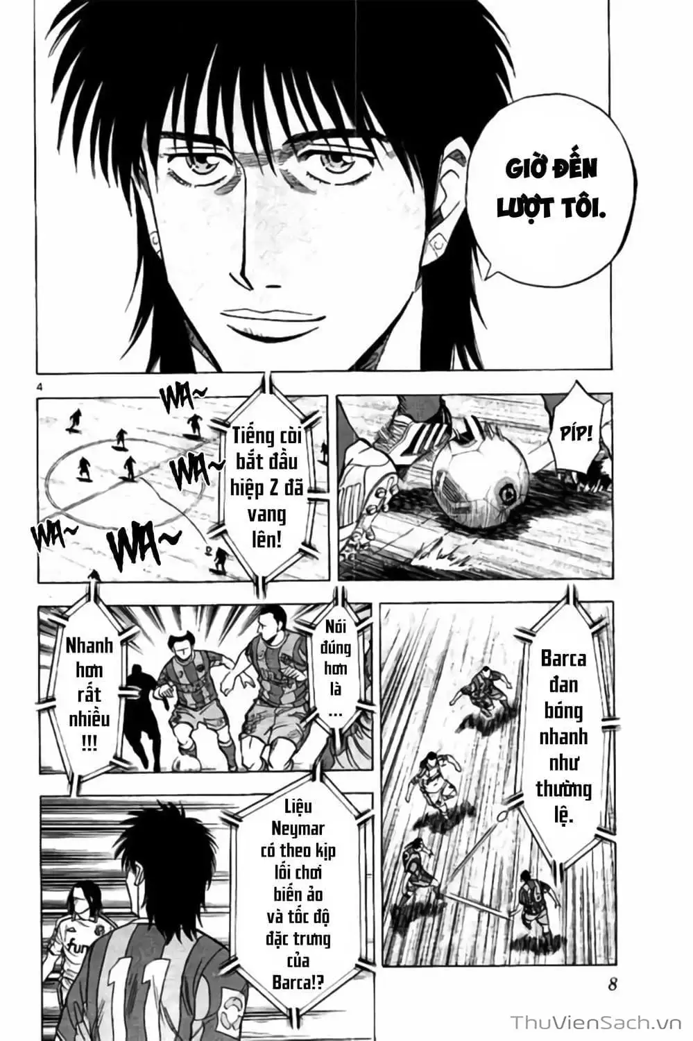 Truyện Tranh Vũ Điệu Trên Sân Cỏ - Fantasista Stella trang 2