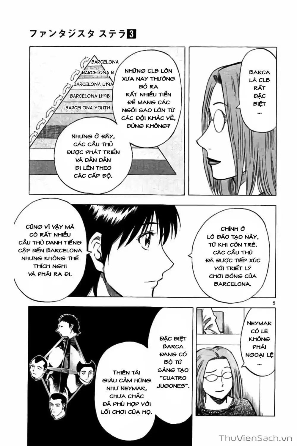 Truyện Tranh Vũ Điệu Trên Sân Cỏ - Fantasista Stella trang 2