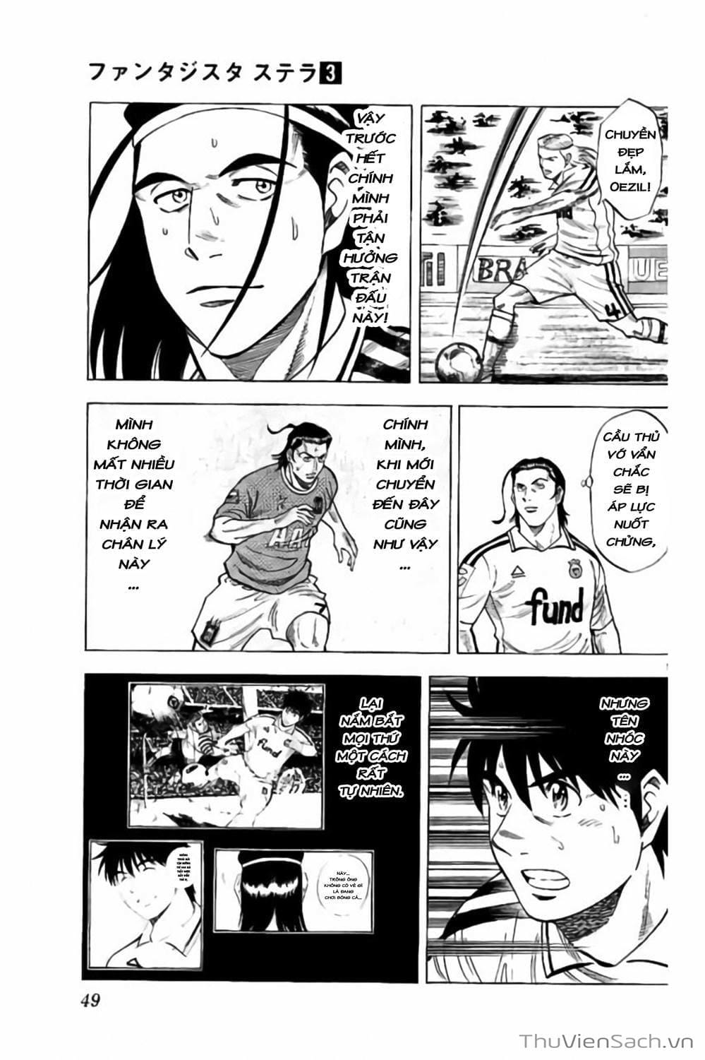 Truyện Tranh Vũ Điệu Trên Sân Cỏ - Fantasista Stella trang 2