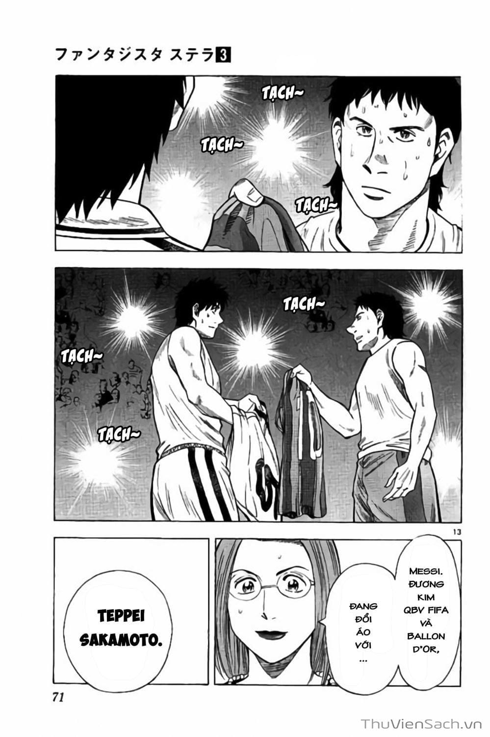 Truyện Tranh Vũ Điệu Trên Sân Cỏ - Fantasista Stella trang 2