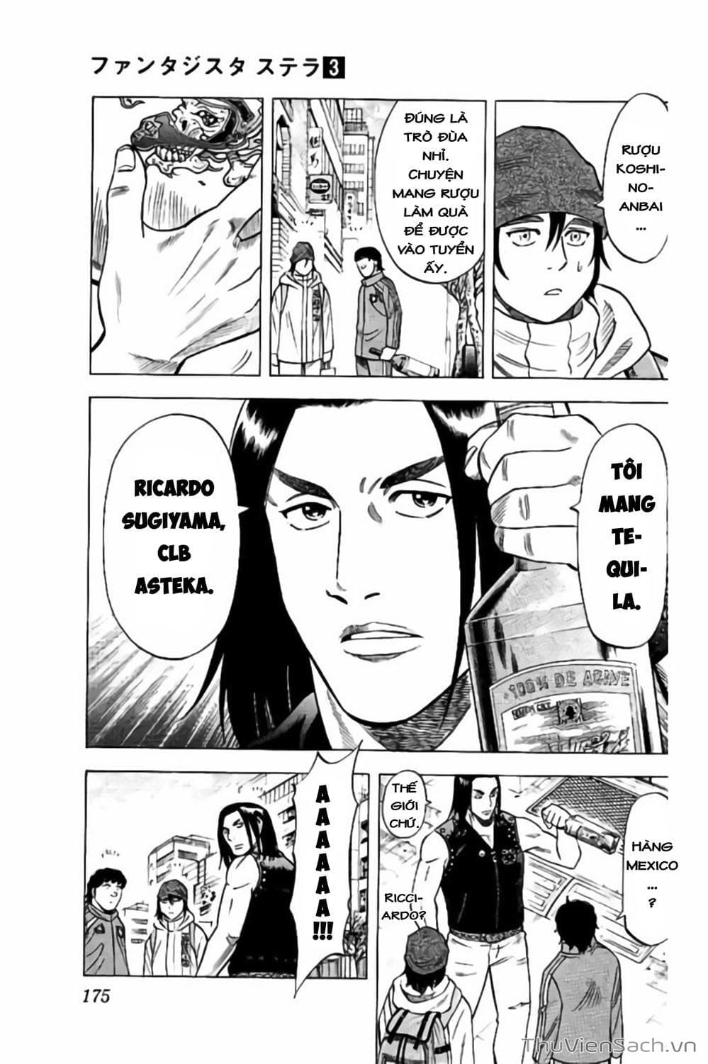 Truyện Tranh Vũ Điệu Trên Sân Cỏ - Fantasista Stella trang 2