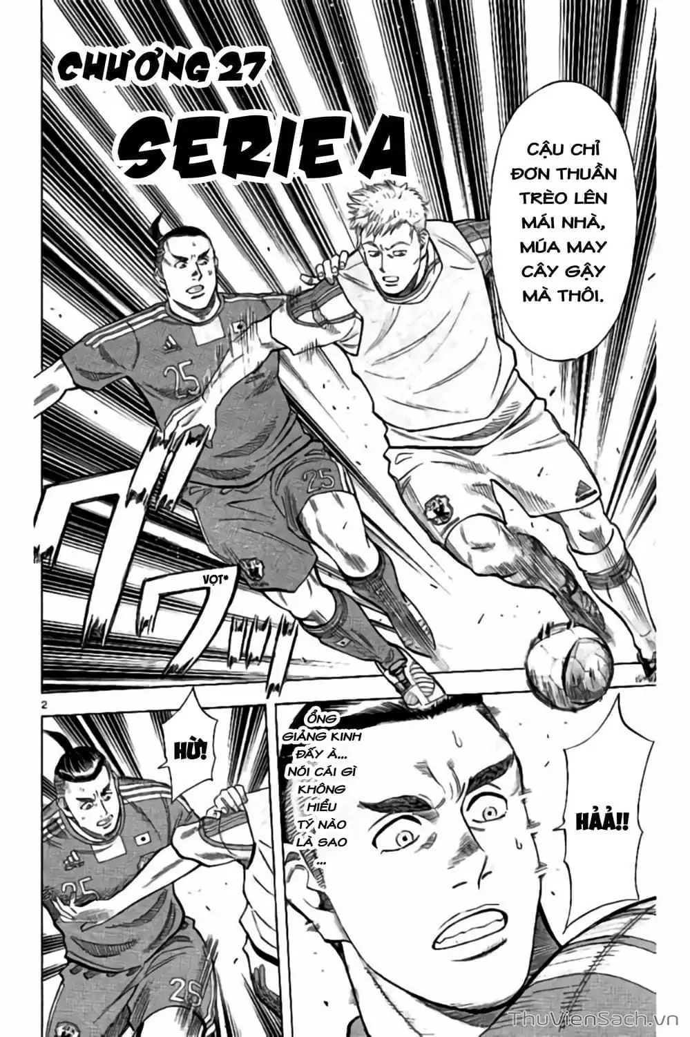 Truyện Tranh Vũ Điệu Trên Sân Cỏ - Fantasista Stella trang 2